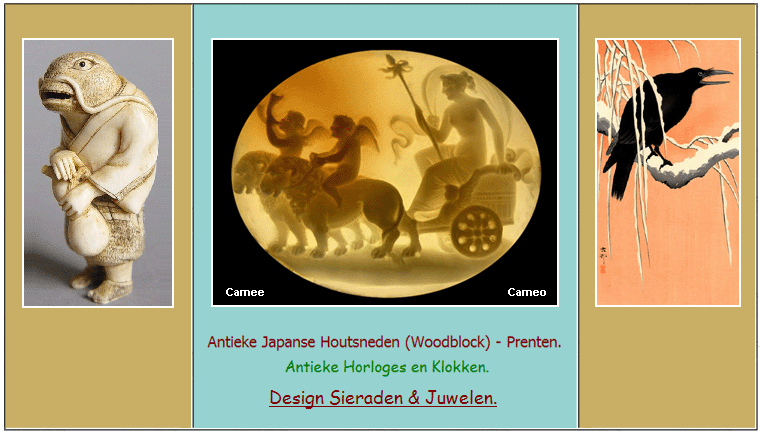 Antique Netsuke,Clocks,Watches,Woodblock Prints,Shunga,Jewelry.